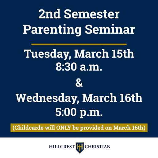 HCS Parenting Seminar